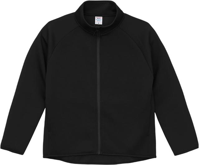 UnitedAthle （ユナイテッドアスレ） カジュアル トレーニングウェア 9.4オンス T/R ダンボールニット フルジップ スタンドジャケット 【ブラック】 2293-01 0002 ＷＵＰニットジャケット ジャケット メンズ・レディース 男性用・女性用 ブラック 黒 2025 {SK} 4,196円