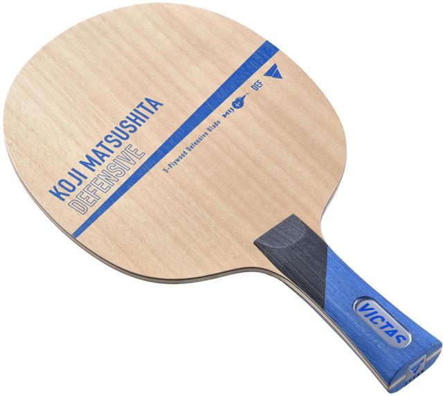 VICTAS （ヴィクタス） 卓球 ラケット 卓球ラケット ＶＩＣＴＡＳ ＫＯＪＩ ＭＡＴＳＵＳＨＩＴＡ ＤＥＦＥＮＳＩＶＥ ＦＬ 【ベージュ/ブルー】 028204 シェークラケット ラケット メンズ・レディース 男性用・女性用 ＶＩＣＴＡＳ ブルー 肌 青 23 {SK}