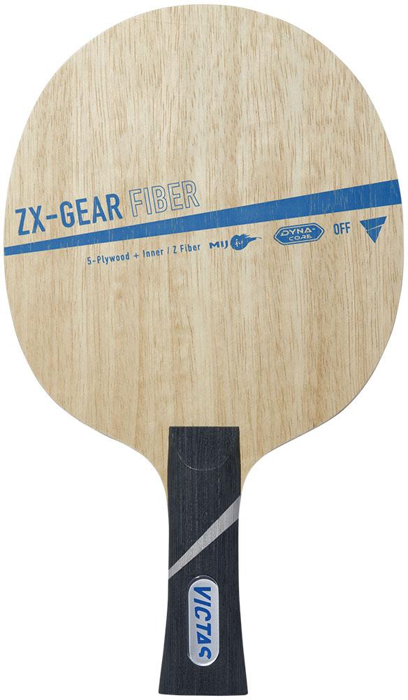 VICTAS （ヴィクタス） 卓球 ラケット ZX-GEAR FIBER FL 【ブルー】 029004 シェークラケット ラケット メンズ・レディース 男性用・女性用 ＶＩＣＴＡＳ ブルー 青 9999 {SK}