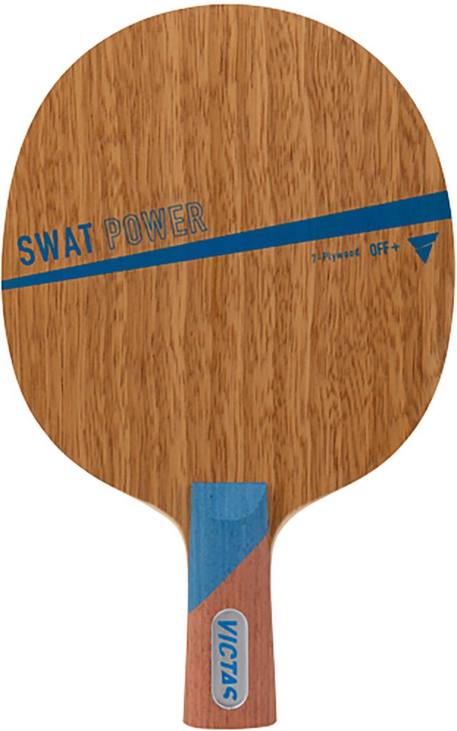 VICTAS （ヴィクタス） 卓球 ラケット スワット パワー CHN 【ウッド】 310013 ペンラケット 卓球ラケット メンズ・レディース 男性用・女性用 木 24FW {SK}