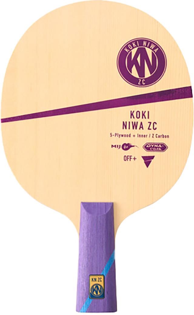 VICTAS （ヴィクタス） 卓球 ラケット 丹羽孝希 ZC インナー CHN 【パープル】 310533 ペンラケット ラケット メンズ・レディース 男性用・女性用 パープル 紫 2025 {SK}