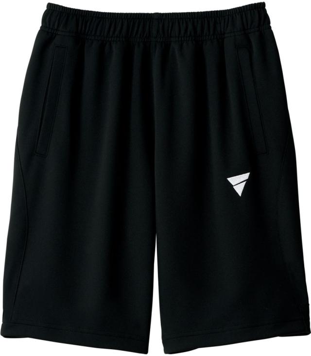 VICTAS （ヴィクタス） 卓球 トレーニングウェア V-JHP229 【ブラック】 542103 1000 ＷＵＰニットハーフ・３／４パンツ メンズ・レディース 男性用・女性用 黒 21 {SK}