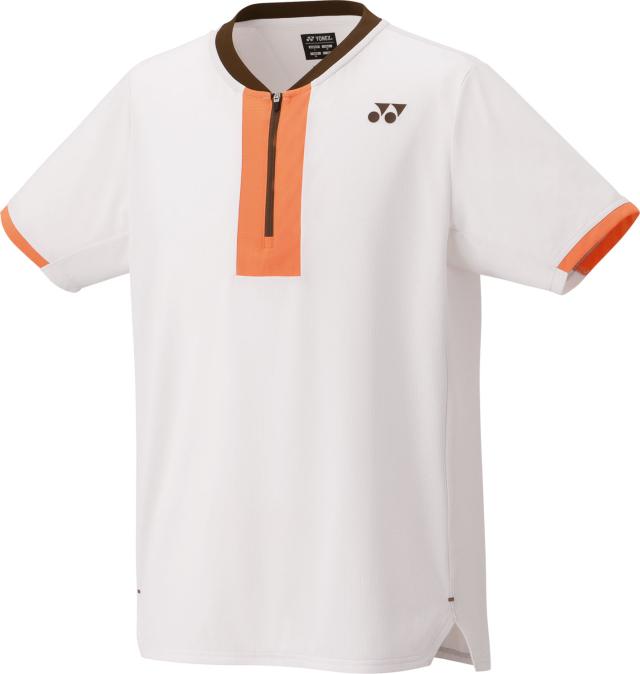 YONEX （ヨネックス） テニス ゲームシャツ・パンツ ユニゲームシャツ 【クールホワイト】 10626 570 ゲームシャツ ショートスリーブ メンズ・レディース 男性用・女性用 ホワイト 白 25FW {NP}