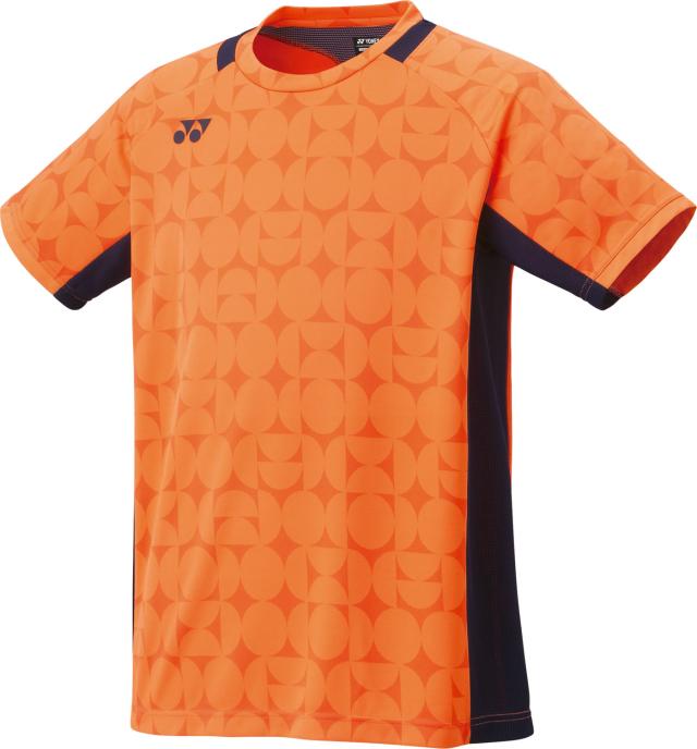 YONEX （ヨネックス） バドミントン ゲームシャツ・パンツ メンズゲームシャツ 【ハイオレンジ】 10638 752 ゲームシャツメンズ ショートスリーブ メンズ 男性用 オレンジ 橙 25FW {NP}