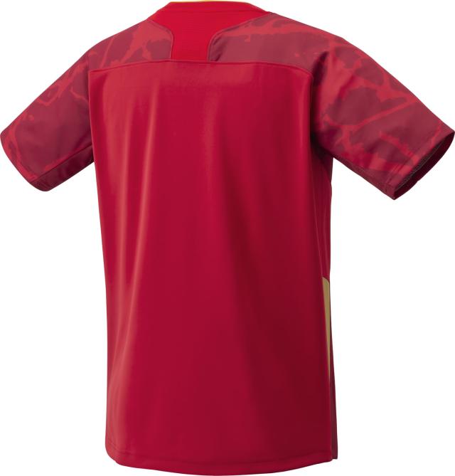 YONEX （ヨネックス） テニス ゲームシャツ・パンツ メンズゲームシャツ(フィットスタイル) 【ワイン】 10730 021 ゲームシャツメンズ ショートスリーブ メンズ 男性用 ワインレッド 赤 25FW {NP}_1