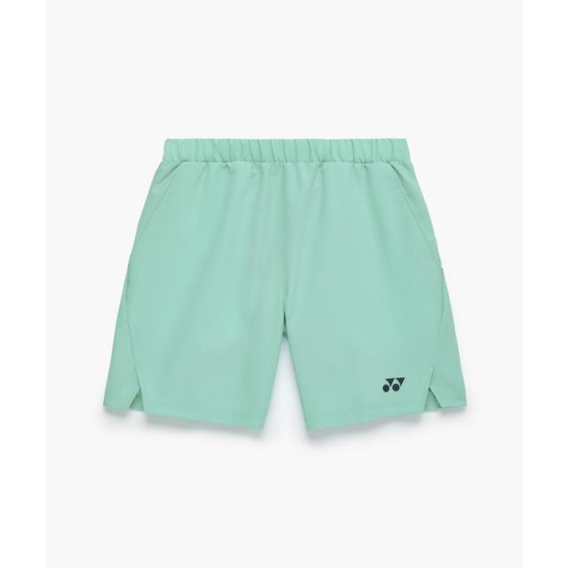 YONEX （ヨネックス） テニス ゲームシャツ・パンツ ユニハーフパンツ 【クリアーミント】 15235 602 ゲームパンツ ハーフパンツ メンズ・レディース 男性用・女性用 グリーン 緑 26SS {NP}