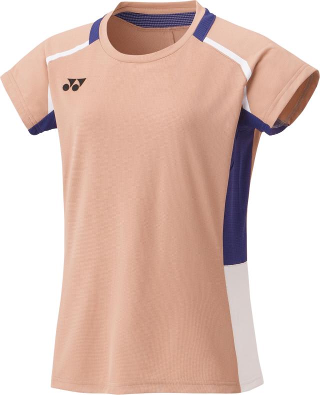 YONEX （ヨネックス） バドミントン ゲームシャツ・パンツ ウィメンズゲームシャツ 【ミストブラウン】 20851 578 ゲームシャツウィメンズ ショートスリーブ レディース 女性用 ブラウン 茶 25FW {NP}