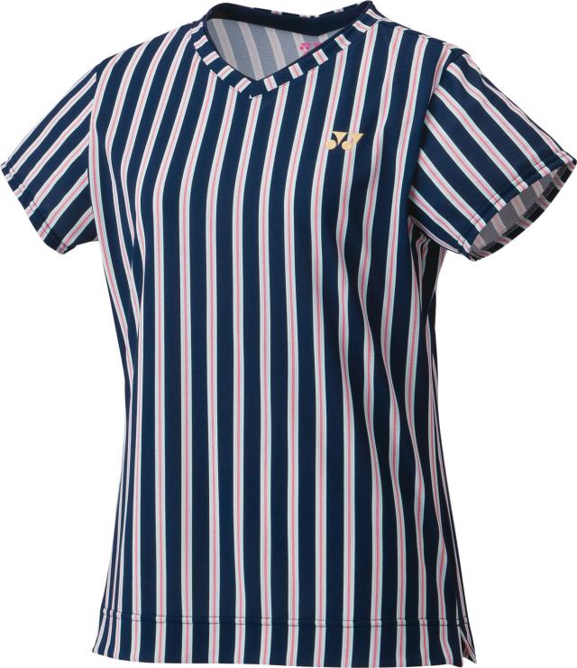 YONEX （ヨネックス） テニス ゲームシャツ・パンツ ウィメンズゲームシャツ 【ダークネイビー】 20906 554 ゲームシャツウィメンズ ショートスリーブ レディース 女性用 ネイビー 紺 25FW {NP}