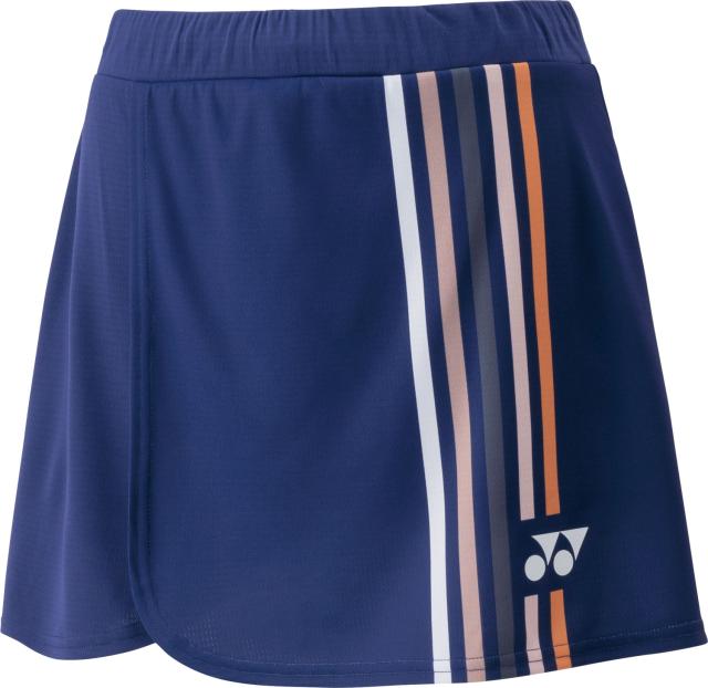 YONEX （ヨネックス） バドミントン ゲームシャツ・パンツ ウィメンズスカート(インナースパッツ付) 【ブルーベリー】 26156 118 スコート スカート レディース 女性用 パープル 紫 25FW {NP}