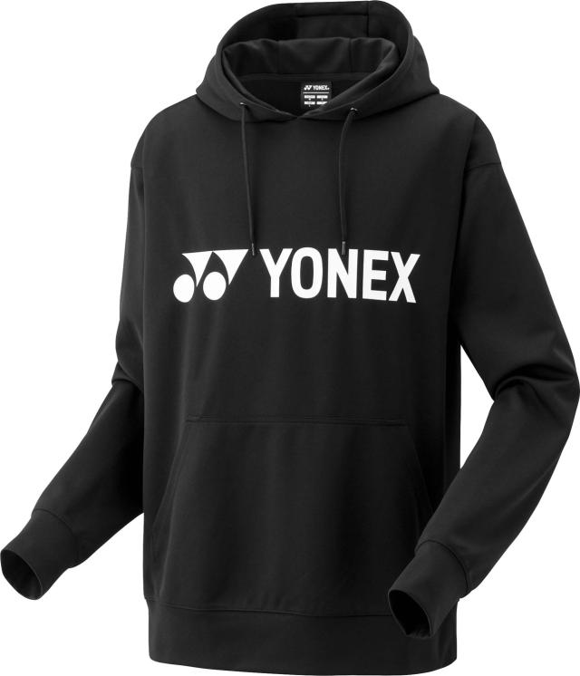 YONEX （ヨネックス） テニス トレーニングウェア UNI パーカー(ビッグシルエット) 【ブラック】 31061 007 ＷＵＰニットジャケット パーカー メンズ・レディース 男性用・女性用 ブラック 黒 25FW {SK}