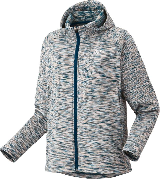YONEX （ヨネックス） テニス トレーニングウェア WOMEN ニットウォームアップパーカー 【グレージュ】 58114 796 トレーニングシャツウィメン・ ジャケット レディース 女性用 グレー 灰 25FW {NP}