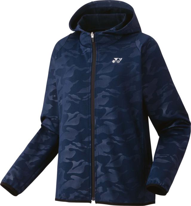 YONEX （ヨネックス） テニス トレーニングウェア WOMEN ニットウォームアップパーカー 【ネイビーブルー】 58115 019 トレーニングシャツウィメン・ ジャケット レディース 女性用 ネイビー 紺 25FW {NP}