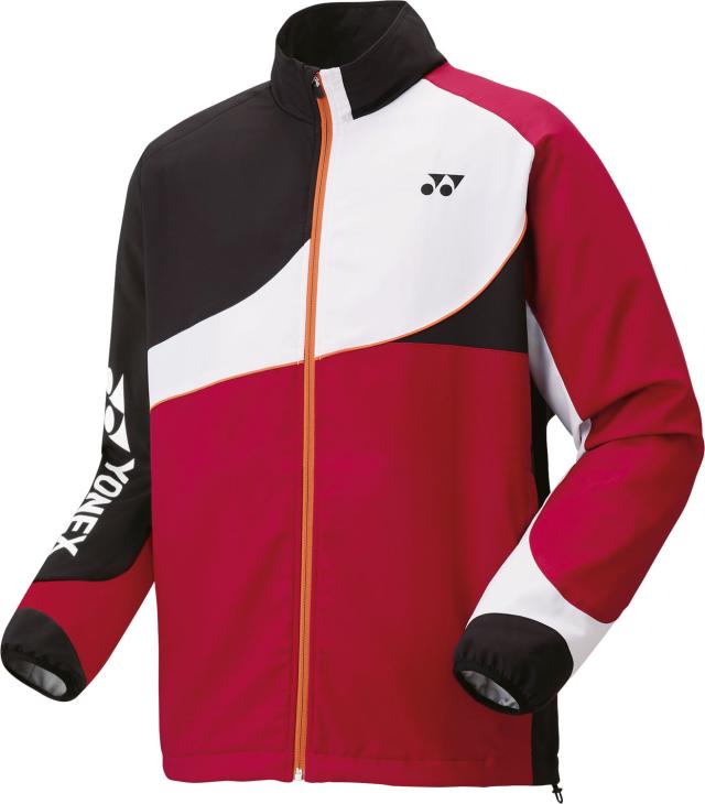 YONEX （ヨネックス） テニス ウインドウェア ユニ裏地付ウィンドウォーマーシャツ 【ワインレッド】 70100 037 ウォーマージャケット ジャケット ユニセックス 男女兼用 赤 ヨネックス（株） 25FW {NP} ≪TEAM≫