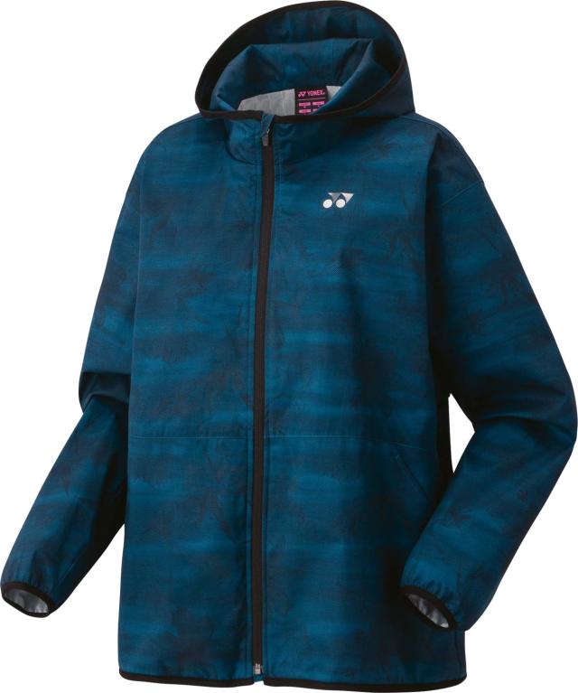 YONEX （ヨネックス） テニス ウインドウェア WOMEN 裏地付ウィンドウォーマーパーカー 【ナイトスカイ】 78077 609 ウォーマージャケットウィメ・ ジャケット レディース 女性用 ブルー 青 25FW {SK}