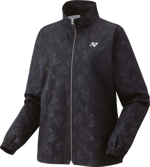 YONEX （ヨネックス） テニス ウインドウェア WOMEN 裏地付ウィンドウォーマーシャツ(フィットスタイル) 【ブラック】 78078 007 ウォーマージャケットウィメ・ ジャケット レディース 女性用 ブラック 黒 25FW {SK}