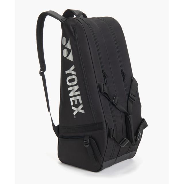 YONEX （ヨネックス） テニス バッグ ラケットバッグ6 【ブラック】 BAG2622R 007 ラケットバッグ ラケットバッグ メンズ・レディース 男性用・女性用 ブラック 黒 2026 {SK}