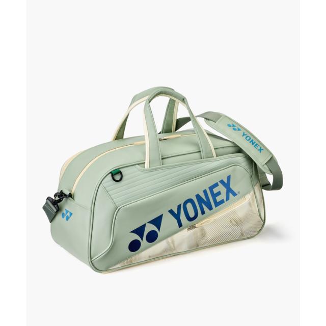 YONEX （ヨネックス） テニス バッグ ボストンバッグ 【スモークグリーン】 BAG2646Y 355 ボストンバッグ バッグ メンズ・レディース 男性用・女性用 グリーン 緑 26SS {SK}