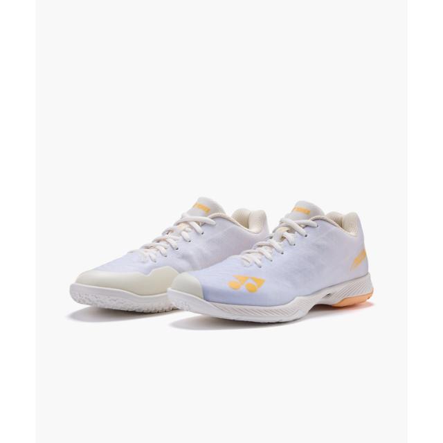 YONEX （ヨネックス） バドミントン シューズ パワークッション エアラス Z ウィメン 【ホワイト/オレンジ】 SHBAZ2L 386 シューズ シューズ レディース 女性用 ホワイト 白 橙 25FW {SK}