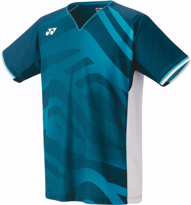 YONEX （ヨネックス） テニス ゲームシャツ・パンツ メンズゲームシャツ(フィットスタイル) 【ナイトスカイ】 10566 609 トレーニングシャツ ゲームウェア トップス メンズ 男性用 ブルー 青 24SS {NP}