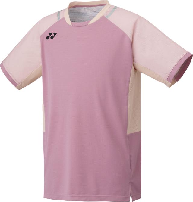 YONEX （ヨネックス） テニス ゲームシャツ・パンツ メンズゲームシャツ 【パールローズ】 10633 307 トレーニングシャツ ゲームウェア トップス メンズ 男性用 ピンク 桃 25SS {NP}