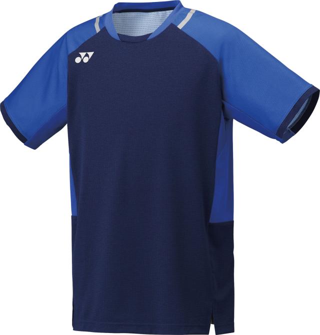 YONEX （ヨネックス） テニス ゲームシャツ・パンツ メンズゲームシャツ 【ダークネイビー】 10633 554 トレーニングシャツ ゲームウェア トップス メンズ 男性用 ネイビー 紺 25SS {NP}