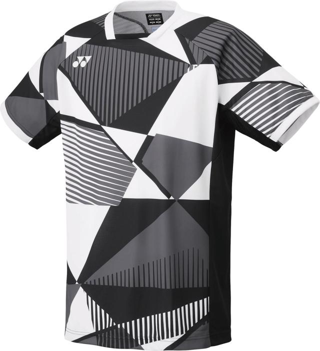 YONEX （ヨネックス） テニス ゲームシャツ・パンツ メンズゲームシャツ 【ブラック】 10635 007 トレーニングシャツ ゲームウェア トップス メンズ 男性用 ブラック 黒 25SS {NP}