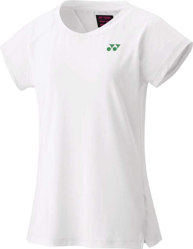 YONEX （ヨネックス） テニス ゲームシャツ・パンツ ウィメンズゲームシャツ 【ホワイト】 20839 011 トレーニングシャツ ゲームウェア トップス レディース 女性用 ホワイト 白 25SS {NP}