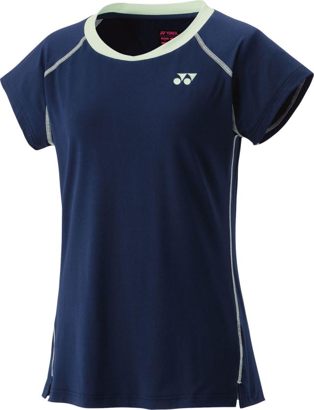YONEX （ヨネックス） テニス ゲームシャツ・パンツ ウィメンズゲームシャツ 【ダークネイビー】 20839 554 トレーニングシャツ ゲームウェア トップス レディース 女性用 ネイビー 紺 25SS {NP}