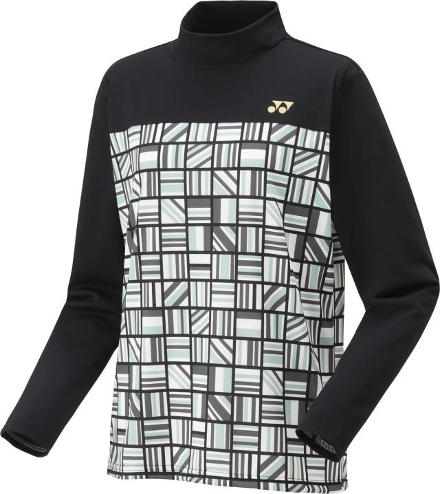 YONEX （ヨネックス） テニス ゲームシャツ・パンツ ウィメンズゲームシャツ(ロングスリーブ) 【スモークミント】 20898 647 トレーニングシャツ ゲームウェア トップス レディース 女性用 マルチカラー 緑 25SS {NP}