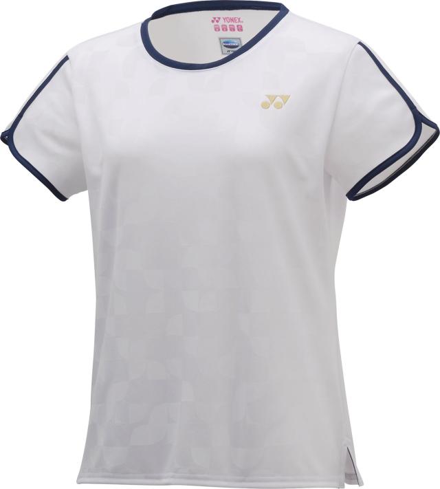 YONEX （ヨネックス） テニス ゲームシャツ・パンツ ウィメンズゲームシャツ 【ホワイト】 20899 011 トレーニングシャツ ゲームウェア トップス レディース 女性用 ホワイト 白 25SS {NP}