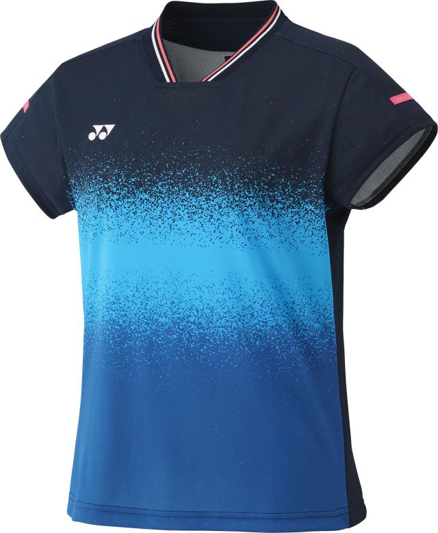 YONEX （ヨネックス） テニス ゲームシャツ・パンツ ウィメンズゲームシャツ 【スカイブルー】 20914 018 トレーニングシャツ ゲームウェア トップス レディース 女性用 ブルー 青 24FW {NP}