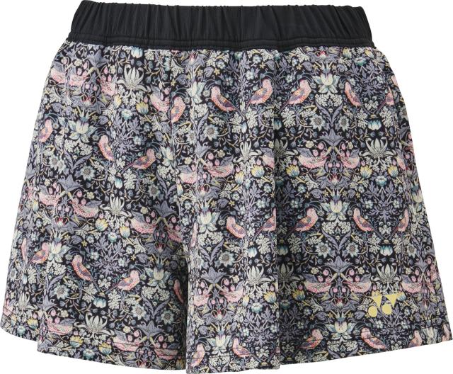 YONEX （ヨネックス） テニス ゲームシャツ・パンツ ウィメンズショートパンツ 【ブラック】 25108 007 ゲームパンツ ゲームウェア ボトムス レディース 女性用 マルチカラー 黒 25SS {NP}