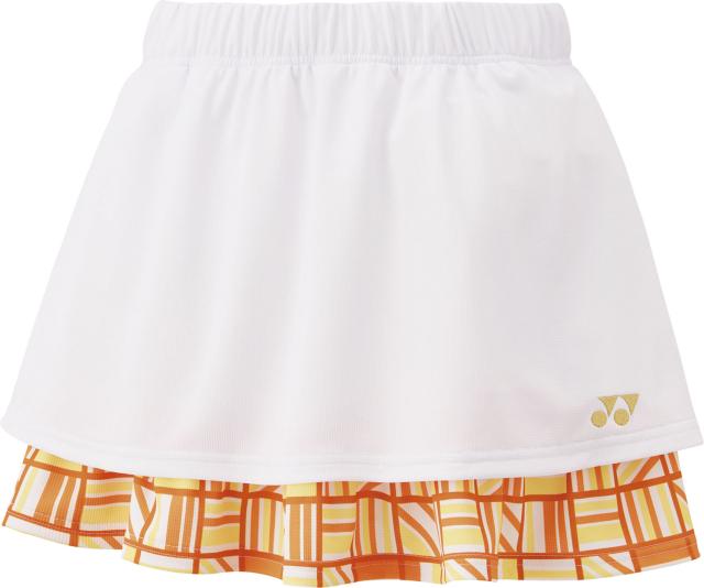 YONEX （ヨネックス） テニス スラックス・スカート ウィメンズスカート 【ファインオレンジ】 26173 428 スラックス・スカート スカート レディース 女性用 マルチカラー 橙 25SS {NP}