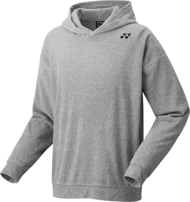 YONEX （ヨネックス） テニス スウェット・トレーナ ユニパーカー 【グレーモク】 30092 275 スウェットパーカー パーカー ユニセックス 男性用・女性用 グレー 灰 25SS {NP}
