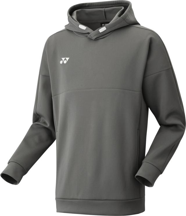 YONEX （ヨネックス） テニス スウェット・トレーナ ユニパーカー(フィットスタイル) 【グレー】 30111 010 スウェットパーカー パーカー ユニセックス 男性用・女性用 グレー 灰 25SS {NP}