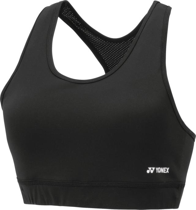 YONEX （ヨネックス） テニス アンダーシャツ ウィメンズスポーツブラ 【ブラック】 46056 007 アンダーウェア インナー レディース 女性用 ブラック 黒 25SS {NP}