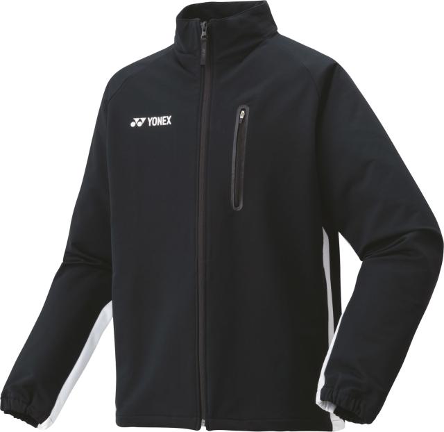 YONEX （ヨネックス） テニス トレーニングウェア メンズウォームアップシャツ 【ブラック】 50148 007 ＷＵＰニットジャケット ジャケット メンズ 男性用 ブラック 黒 24FW {NP}
