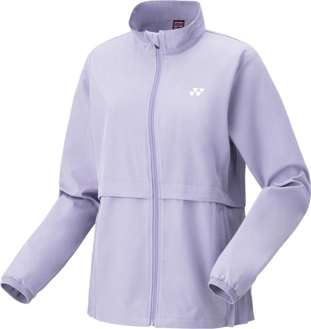 YONEX （ヨネックス） テニス トレーニングウェア ウィメンズウォームアップシャツ 【ペールライラック】 57085 510 トレーニングシャツ ジャケット レディース 女性用 パープル 紫 24SS {NP}