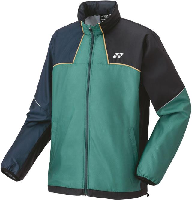 YONEX （ヨネックス） テニス ウインドウェア ユニ裏地付ウィンドウォーマーシャツ 【マルチカラー】 70095 267 ウインドジャケット ジャケット ユニセックス 男性用・女性用 マルチカラー 緑 23FW {NP}