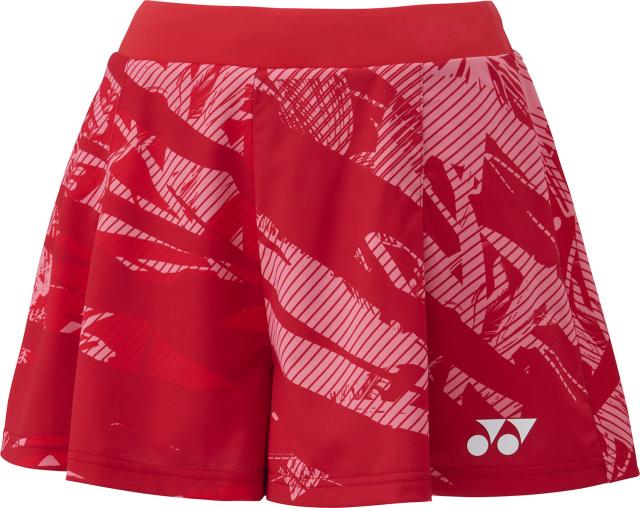 YONEX （ヨネックス） テニス ゲームシャツ・パンツ ウィメンズショートパンツ(インナースパッツ付) 【タンゴレッド】 25099 587 ゲームパンツウィメンズ パンツ レディース 女性用 レッド 赤 25SS {NP}