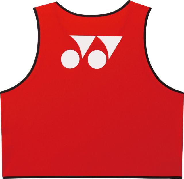 YONEX （ヨネックス） サッカー ゲームシャツ・パンツ ユニビブス(10枚セット) 【レッド】 FW4003 001 ビブス ビブス メンズ・レディース 男性用・女性用 レッド 赤 25SS {NP}_1