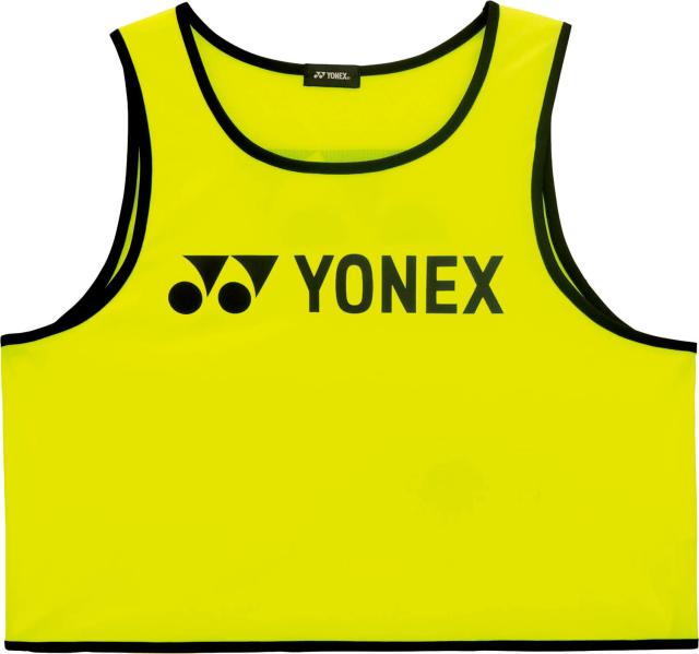 YONEX （ヨネックス） サッカー ゲームシャツ・パンツ ユニビブス(10枚セット) 【シャインイエロー】 FW4003 402 ビブス ビブス メンズ・レディース 男性用・女性用 イエロー 黄 25SS {NP}