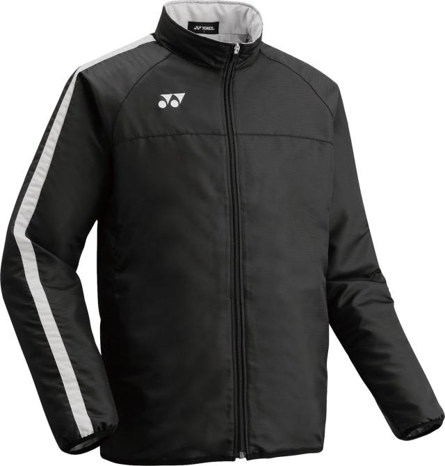 YONEX （ヨネックス） サッカー ウインドウェア ジュニア裏地付ウォーマージャケット 【ブラック】 FW7001J 007 ウインドシャツＪＲ ジャケット ジュニア・キッズ 子供用 ブラック 黒 25SS {NP}