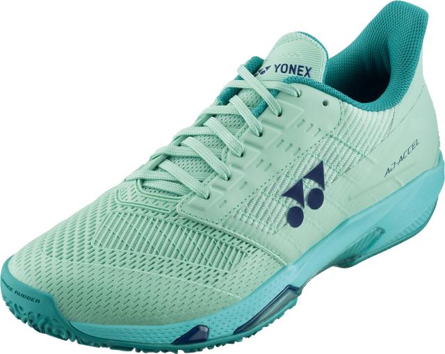 YONEX （ヨネックス） テニス シューズ パワークッション アドアクセル ウィメン GC 【ペパーミント】 SHTAALG 190 クレー・オムニコートレディ・ シューズ レディース 女性用 グリーン 緑 24FW {SK}