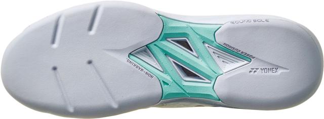 YONEX （ヨネックス） テニス シューズ パワークッション ソニケージ ウィメン CC 【ホワイト/ペールブルー】 SHTSCLC 552 クレー・オムニコートレディ・ シューズ レディース 女性用 ホワイト 白 青 2024 {SK}_1