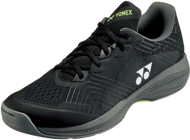 YONEX （ヨネックス） テニス シューズ パワークッション ソニケージ メン CC 【ブラック/グレー】 SHTSCMC 290 クレー・オムニコートメンズ シューズ メンズ 男性用 ブラック 黒 灰 2024 {SK}