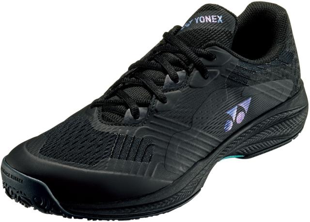 YONEX （ヨネックス） テニス シューズ パワークッション ソニケージ ワイド GC 【ブラック】 SHTSCWG 007 クレー・オムニコートレディ・ シューズ メンズ・レディース 男性用・女性用 ブラック 黒 2024 {SK}