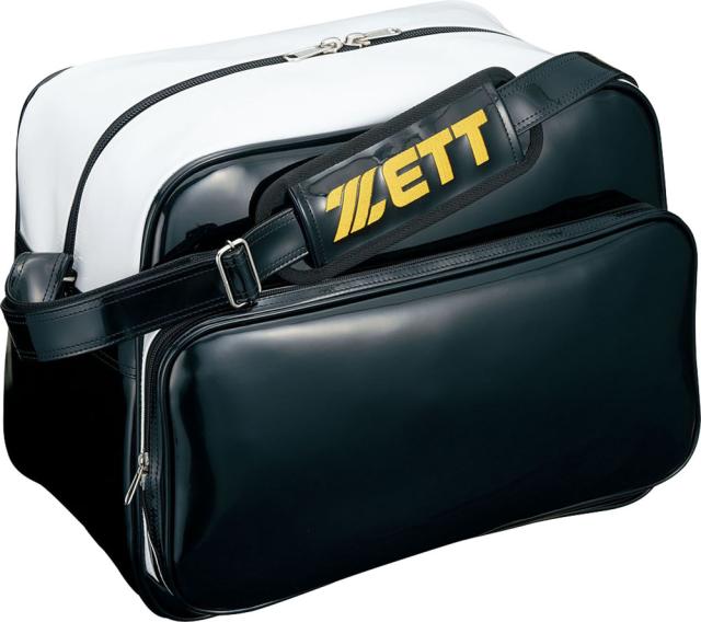 ZETT （ゼット） 野球 ソフトボール バッグ・ケース  セカンドバッグ ショルダータイプ メンズ・レディース 男性用・女性用 【ブラック/ホワイト】 黒 白 BA594-1911  {SK}