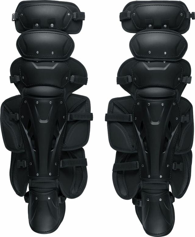 ZETT （ゼット） 野球 ソフトボール マスク・プロテクター・キャッチャーズギア  硬式用 レガーツ プロステイタス メンズ 男性用 【ブラック】 黒 BLL1210A-1900  {SK}