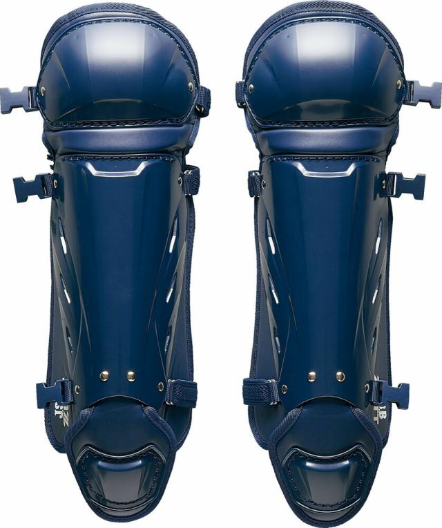 ZETT （ゼット） 野球 ソフトボール マスク・プロテクター・キャッチャーズギア 少年軟式用 キャッチャー レガーツ ジュニア・キッズ 子供用 【ネイビー】 紺 BLL7430-2900  {SK}